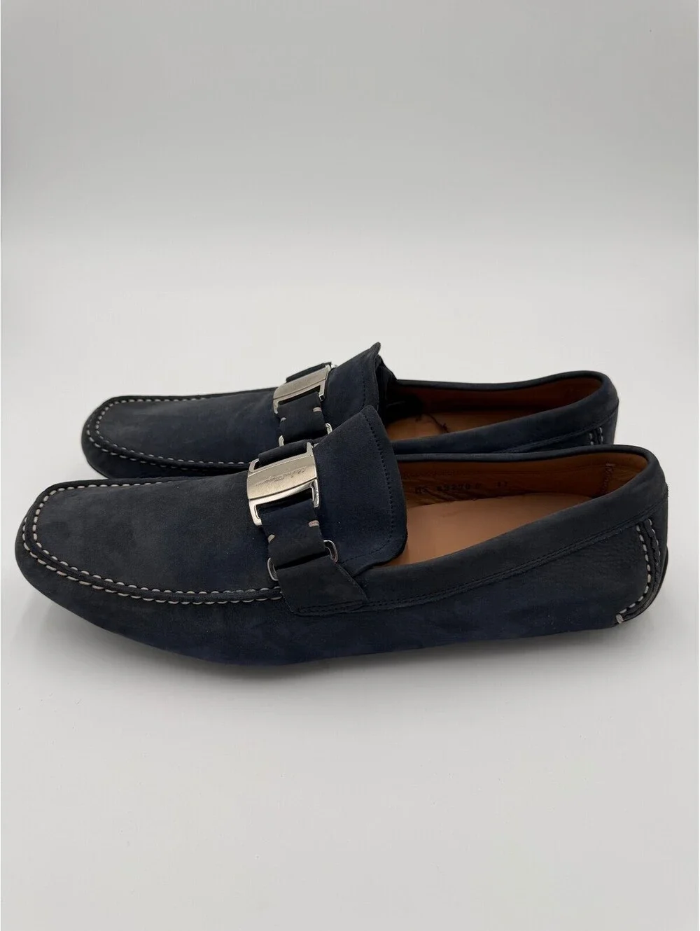 Salvatore Ferragamo Gancini Driving Loafers Size 11/44